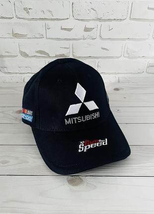 Бейсболка темно-синяя mitsubishi 4