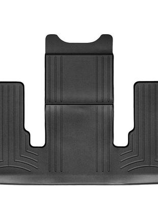 Передние коврики toyota sequoia 2007-12 с бортиком 3 ряд черные 440935 weathertech