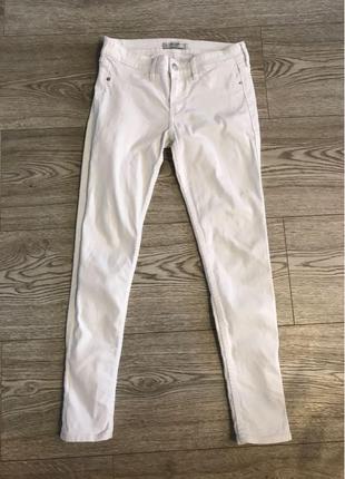 Білі джинси abercrombie&fitch