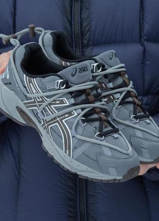 Чоловічі кросівки asics gel-kahana trail v2 grey brown 41-42-43