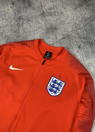 Крутой спортивный бомбер nike england спорт футбол оригинал2 фото