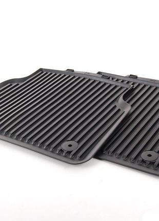 Оригинальные коврики audi a8 2010-2017 long, задние 2шт 4h0061512041