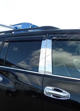 Тойота land cruiser prado 150/gx460 (2009-) молдинги стекол нижние 6шт