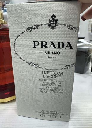 Prada milano infusion homme 50мл