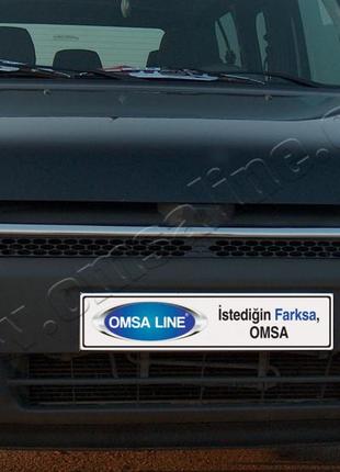 Ford torneo connect (2002-2006) накладкa на решетку радиатора 1шт
