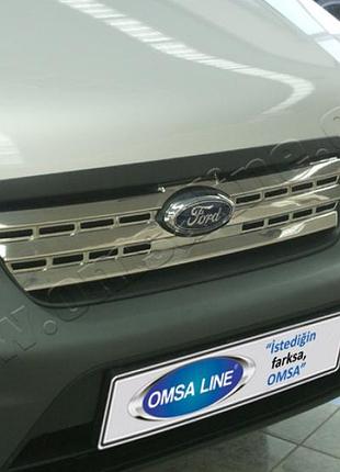 Ford torneo connect (2009-) накладкa на решетку радиатора 1шт