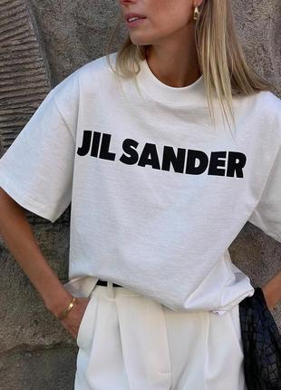 Футболка jil sander в наличии5 фото