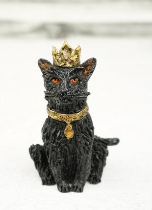 Кошка королева фигурка cat figurine коллекция кошки4 фото