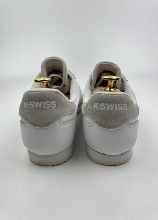 Мужские кожаные кроссовки k-swiss4 фото