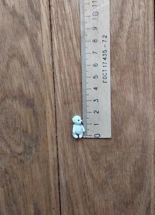 Мікро-тедді, мініатюрна колекційна іграшка, оригінальний подарунок2 фото