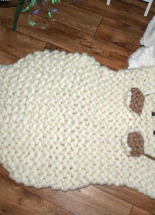 Килимок-плед handmade "ведмедик"