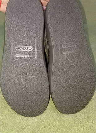 Чоботи crocs mod furry, розмір w6, 23.5 см3 фото