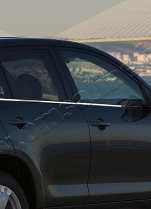 Тойота rav4 (2006-2012) молдинги стекол нижние 4шт