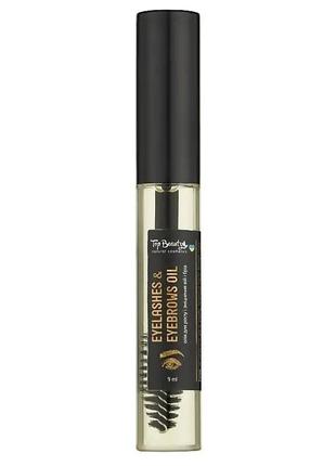 Top beauty eyelashes eyebrows oil масло-сыворотка активатор для роста ресниц и бровей