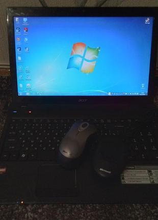 Ноутбук acer aspire 5552-amd athlon ii p320-2.3ghz2 фото