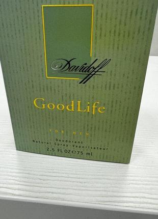 Davidoff good life дезодорант спрей 75мл