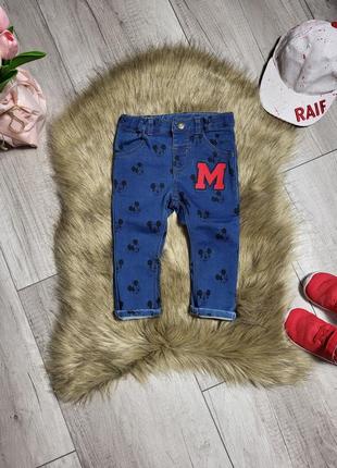 🔥клеящие джинсы из мики disney baby