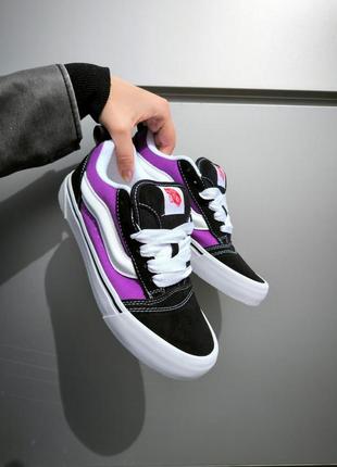 Женские кроссовки vans knu skool purple3 фото