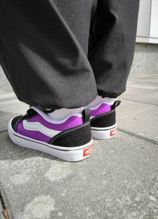 Женские кроссовки vans knu skool purple9 фото