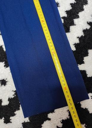 Брюки брюки брюки мужские прямые slim fit повседневные классические синие со стрелками легкие h&amp;m, размер m9 фото