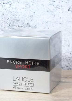 Lalique encre noire, 60мл sport 100 мл оригінал