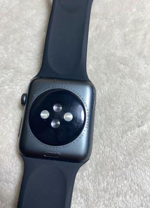 Apple watch 3 42mm space grey6 фото