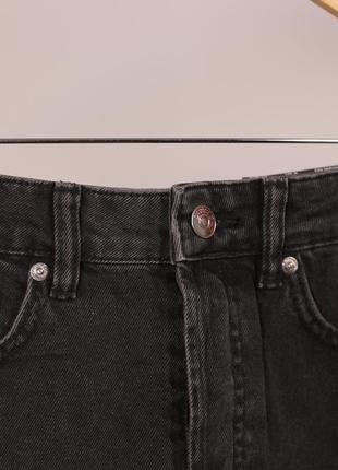 Джинсовые шорты с вышивкой h&amp;m7 фото
