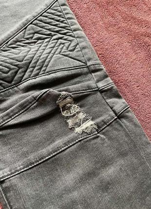 Байкерські джинси balmain4 фото