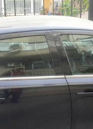 Opel astra h sedan 2007- молдинги стекол нижние 4шт