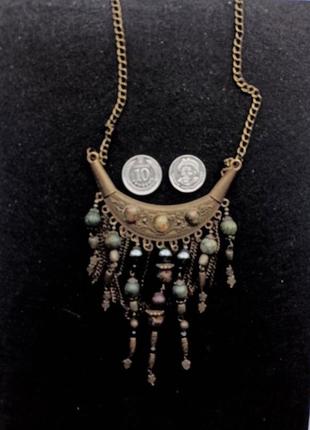 Ожерелье с натуральными камнями.подарок девушке.9 фото