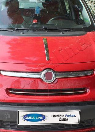 Fiat 500l popstar (2013>) накладкa на решетку радиатора 1шт