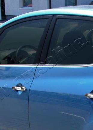 Kia venga (2010-) молдинги стекол нижние 4шт