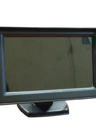 Монітор автомобільний ukc tft lcd 4,3" для двох камер x43