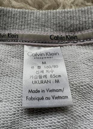 Легкий серый свитшот calvin klein3 фото