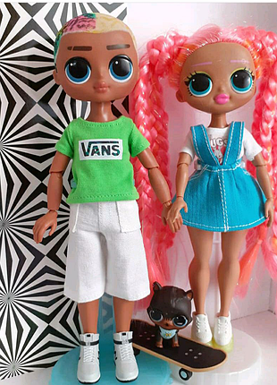 Одяг для ляльки лол omg (хлопчик)