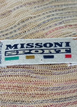 Винтажная брендовая футболка missoni sport,италия,р.423 фото