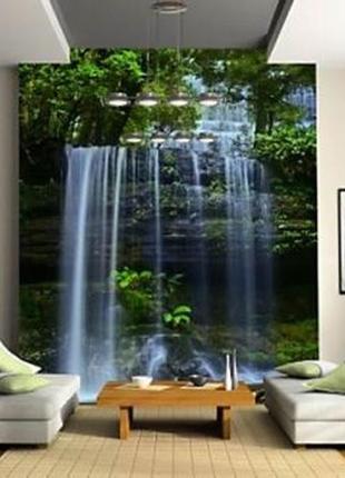 Фотошпалери "водоспад у лісі" - будь-який розмір! читаємо опис!