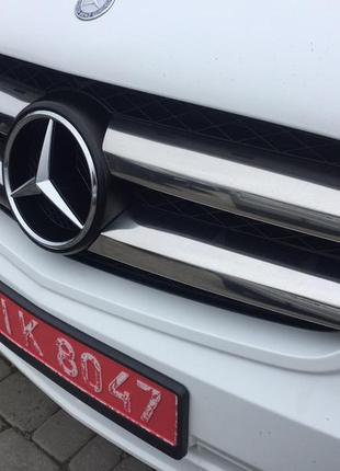 Mercedes vito w639 (2010-2014) накладки на решетку 4шт