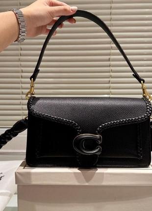 Сумка coach кожаная