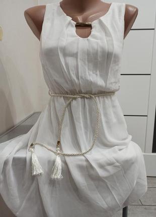 Нарядное белое платье, платье jt exclusive2 фото