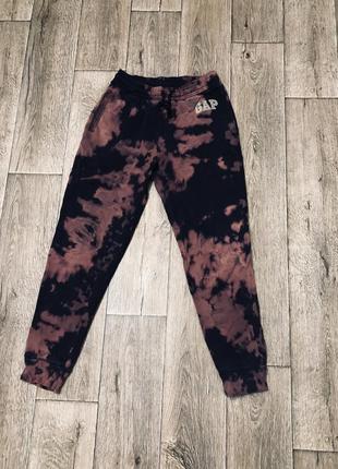 Спортивные штаны gap tye-dye тай дай спортивки джоггеры