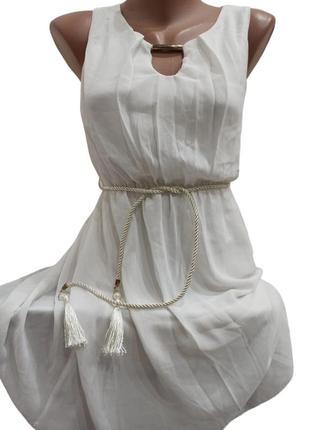 Нарядное белое платье, платье jt exclusive