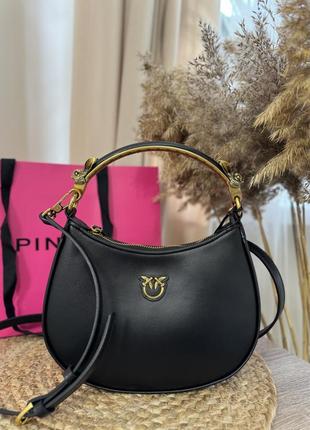 Сумка pinko mini love bag half moon оригінал