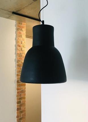 Підвісний світильник керамічний чорний c001-2010 фото