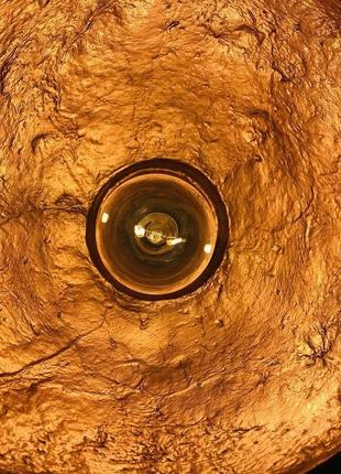 Світильник з підсиленого пап'є-маше4 фото