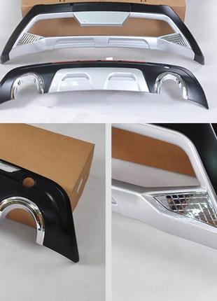 Передняя и задняя накладки бамперов ford kuga (2016-) ft03100607