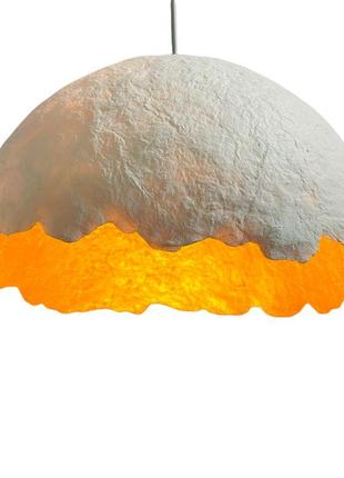 Светильник из усиленного папье-маше