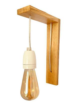 Бра дерев'яне настінне8 фото