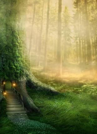 Детские фотообои "волшебное дерево"  - любой размер! читаем описание!