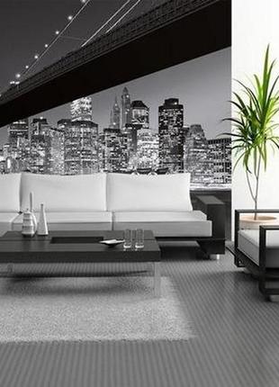 Фотообои "бруклинский мост 1"  - любой размер! читаем описание!